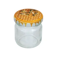Pojemniki kuchenne - Paczka 30Szt Słoiczków 35ml(50G) Z Nakrętkami Z Plastrem Miodu, ,Miód(30Szt) - A1Pm - miniaturka - grafika 1