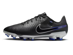 NIKE Męskie buty piłkarskie Legend 10 Academy Fg/Mg, Czarny chrom Hyper Royal, 44.5 EU - Piłka nożna - miniaturka - grafika 1