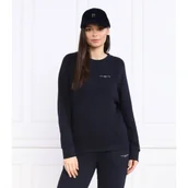 Bluzy damskie - Tommy Hilfiger Bluza 1985 RLX MINI CORP LOGO | Relaxed fit - miniaturka - grafika 1