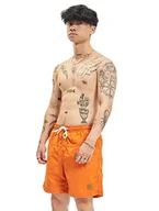 Spodenki damskie - Urban Classics Męskie kąpielówki blokowe, szorty kąpielowe dla mężczyzn, dostępne w ponad 20 kolorach, rozmiary XS-5XL, Rust Orange, XL - miniaturka - grafika 1