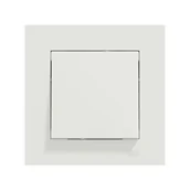 Wyłączniki światła i elektryczne - Schneider Electric Przycisk Miluz Ed biały - miniaturka - grafika 1