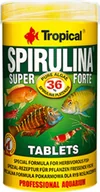 Pokarm dla ryb - Tropical TROPICAL Super Spirulina Forte Tablets 250ml 340szt. - miniaturka - grafika 1