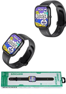 REMAX WATCH25 BLACK - Smartwatch - miniaturka - grafika 1
