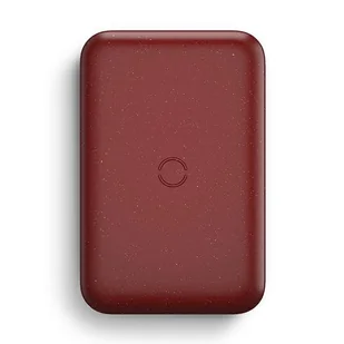 Uniq UNIQ Powerbank indukcyjny Hyde Air 10000mAh USB-C 18W PD Fast Wireless bordowy/maroon - Powerbanki - miniaturka - grafika 1