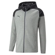 Kurtki męskie - PUMA Męska kurtka z kapturem Teamcup Casuals Jkt - miniaturka - grafika 1