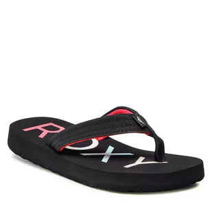Roxy Japonki ARGL100281 BLK - Klapki i japonki damskie - miniaturka - grafika 1