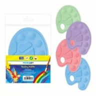 Przybory szkolne - Prima Art Paleta Do Farb Owal Mix Kol Pastel Pa Pbh 1/24 - miniaturka - grafika 1