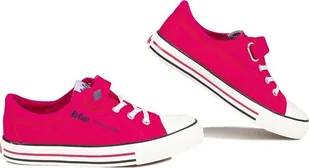 Lee Cooper Buty dla dzieci Lee Cooper fuksja LCW-22-44-0802K 33 - Buty dla dziewczynek - miniaturka - grafika 1