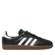 Buty dla chłopców - Sneakersy adidas Samba Og IE3676 Czarny - miniaturka - grafika 1