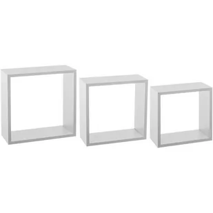 5five Simple Smart Komplet półek ściennych Cube L, 5 five, biały - Akcesoria do drzwi 5five Simple Smart Komplet półek ściennych Cube L, 5 five, biały - Akcesoria do drzwi - miniaturka - grafika 1