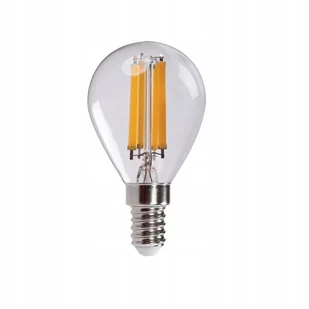 Kanlux Żarówka Led Kulka Filament G45 Mały Gwint E14 6W=60W Biała Ciepła - Żarówki LED - miniaturka - grafika 1
