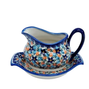 Ceramiczna sosjerka Ceramika Bolesławiec - Inne naczynia kuchenne - miniaturka - grafika 1