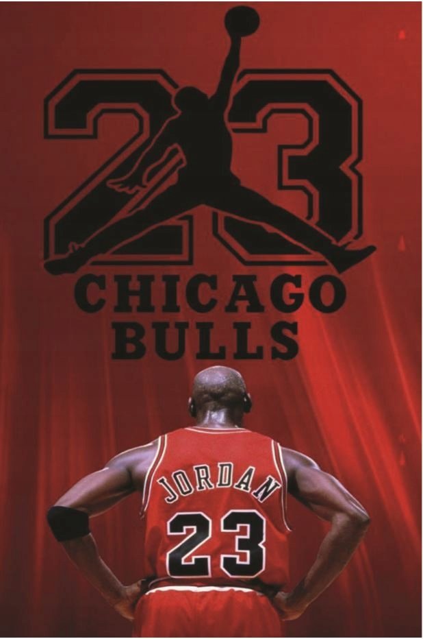 PODKŁADKA POD MYSZ Nadruk 22x18 cm Michael Jordan Chicago Bulls Prezent