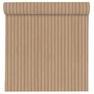 Tapety - Tapeta Wałek drewno brązowa winylowa na flizelinie - miniaturka - grafika 1