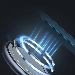 Baseus 2w1 bezprzewodowa ładowarka Qi / uchwyt magnetyczny bezprzewodowa ładowarka Qi do MagSafe 10W czarny (WXSW-C01) - Ładowarki do telefonów - miniaturka - grafika 14
