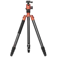 Statywy fotograficzne - Fotopro X-go Predator z głowicą kulową FPH-62Q - pomarańczowy - miniaturka - grafika 1