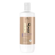 Szampony do włosów - Schwarzkopf Professional Professional Blondme Cool Blondes szampon neutralizujący żółte odcienie do włosów blond i z balejażem 1000 ml - miniaturka - grafika 1