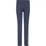 Legginsy - Tommy Hilfiger Legginsy granatowe o zmierzchu, Ciemna granatowa, 8 lat - miniaturka - grafika 1