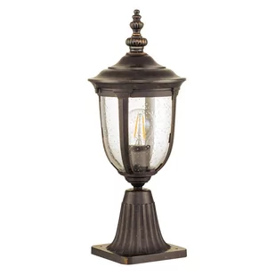Cleveland latarnia cokołowa odcienie brązu CL3-S Elstead Lighting - Lampy ogrodowe - miniaturka - grafika 1