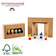 Zabawki kreatywne - milaniwood milaniwood The Storytellers Teatrzyk kukiełkowy Królestwo - miniaturka - grafika 1