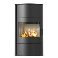 Piece wolnostojące - Piec stalowy koza ROLLO/2/W z domykaniem w standardzie - miniaturka - grafika 1