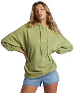 Swetry damskie - Billabong So Classic damski sweter polarowy zielony M - miniaturka - grafika 1