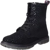 Kozaki damskie - Tom Tailor 4271619 półdługie kozaki, czarne, 38 UE - miniaturka - grafika 1