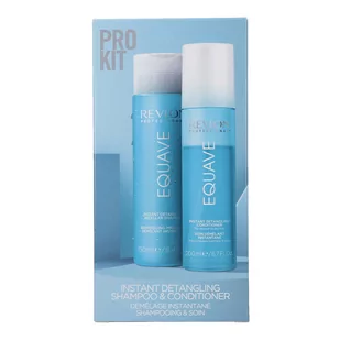 Revlon Equave Instant Detangling - Zestaw Szampon 250ml + Odżywka 200ml - Zestawy kosmetyków damskich - miniaturka - grafika 1