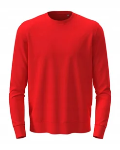Bluza męska z długim rękawem Stedman ST4300 Scarlet Red DUŻY ROZMIAR 3XL - Bluzy męskie - miniaturka - grafika 1