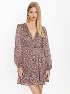 Sukienki - Fracomina Sukienka codzienna FR23WD1012W652R8 Brązowy Regular Fit - miniaturka - grafika 1