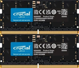 Pamięć do laptopa Crucial Crucial DDR5-5600 Kit 64GB 2x32GB SODIMM CL46 16Gbit - Pamięci RAM - miniaturka - grafika 1