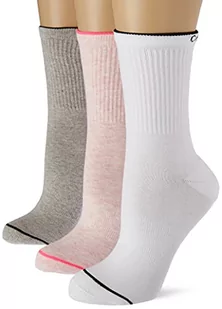 Calvin Klein Damskie skarpety Crew Calvin Klein Athleisure Women's Crew Socks 3-pak, różowe melanż combo, rozmiar uniwersalny, różowy melan? combo, rozmiar uniwersalny - Skarpetki damskie - miniaturka - grafika 1