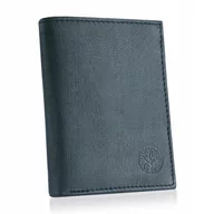 Portfele - Betlewski, Portfel męski ze skóry pionowy duży RFID granatowy - miniaturka - grafika 1