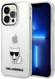 Karl Lagerfeld KLHCP14XCTTR iPhone 14 Pro Max 6,7" hardcase przeźroczysty/transparent Choupette Body - Etui i futerały do telefonów - miniaturka - grafika 1