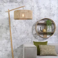 Lampy stojące - GOOD & MOJO Iguazu lampa łukowa cylinder Ø50cm - miniaturka - grafika 1