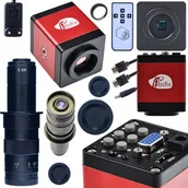 Mikroskopy i lupy - Mikroskop Rosfix MIKROSKOP CYFROWY POWIĘKSZENIE 180 RAZY I KAMERĄ FULLHD RED DRACO PRO 2W1 - miniaturka - grafika 1