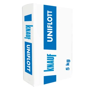 Masa szpachlowa Uniflott 5 kg Knauf - Gipsy i gładzie gipsowe - miniaturka - grafika 1