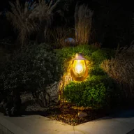 Lampy ogrodowe - NÄVE Latarnia dekoracyjna LED 6108347 z grotem ziemnym - miniaturka - grafika 1