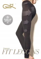 Legginsy - GATTA BODYWEAR Leggins Fit push-up S BLACK - miniaturka - grafika 1