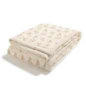 Koce i narzuty dla dzieci - La Millou - Ciepły Koc Velvet ENGLISH GARDEN - miniaturka - grafika 1