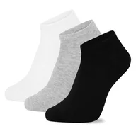 Skarpetki męskie - Zestaw 3 par niskich skarpet męskich Sprandi 0MB-002-SS24 (3-pack) Kolorowy - miniaturka - grafika 1
