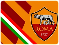 Podkładki pod mysz - PODKŁADKA POD MYSZKĘ AS ROMA Z IMIENIEM 23x19CM DO LAPTOPA - miniaturka - grafika 1