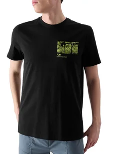 T-shirt męski 4F RSS24TTSHM2106 - czarny M - Koszulki męskie - miniaturka - grafika 1