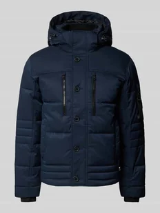 Kurtka pikowana o kroju regular fit z kieszeniami zapinanymi na zamek błyskawiczny - Kurtki męskie - miniaturka - grafika 1