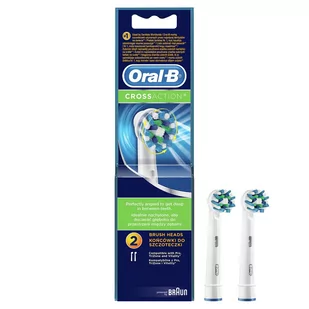 Oral-B Końcówka Oral-B EB 50 Cross Action (2 szt) EB50-2 - Końcówki do szczoteczek elektrycznych - miniaturka - grafika 2
