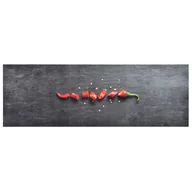 Maty antypoślizgowe - vidaXL Kuchenna mata podłogowa Pepper, 45x150 cm vidaXL - miniaturka - grafika 1