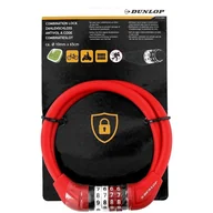 Zabezpieczenia do roweru - DUNLOP Dunlop - Zapięcie do roweru (Czerwony) 8711252180861RED - miniaturka - grafika 1