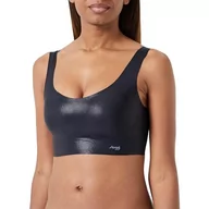 Koszulki i topy damskie - Sloggi Damski Zero Feel Holiday EX Top, Black Combination, XS, Black Combination, XS - miniaturka - grafika 1
