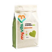 Suplementy naturalne - MyVita PRONESS Bio Moringa Oleifera Sproszkowany Liść 100g - miniaturka - grafika 1