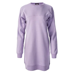 Damska Sukienka KARL LAGERFELD BIG LOGO SWEAT DRESS 230W1355-66 – Fioletowy - Sukienki - miniaturka - grafika 1